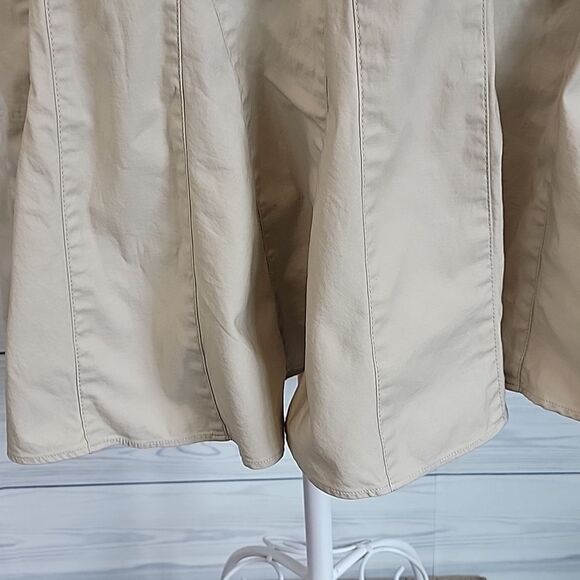 Guess khaki mini skirt in cotton Women's Size 26 - Picture 3 of 12